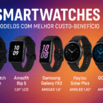 Melhores Smartwatches Custo-Benefício